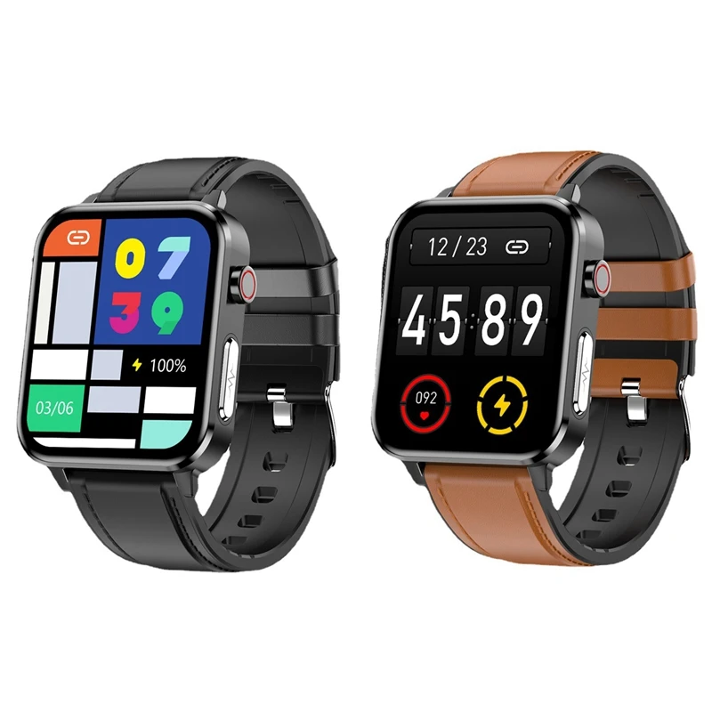 E86 Bluetooth Smart Watch Body Temperature Blood Pressure Heart Rate Sleep Health Monitoring Bracelet Waterproof
E86 Bluetooth Smart Watch Body Temperature Blood Pressure Heart Rate Sleep Health Monitoring Bracelet Waterproof