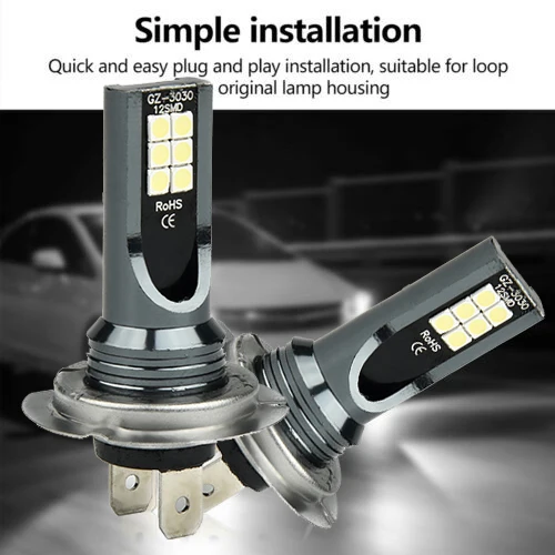 Reversing Lights 2 Pack H7 110W Car LED Headlight Fog Bulb Kit 6000K HID Canbus Error Free High Brightness High Quality
Reversing Lights 2 Pack H7 110W Car LED Headlight Fog Bulb Kit 6000K HID Canbus Error Free High Brightness High Quality