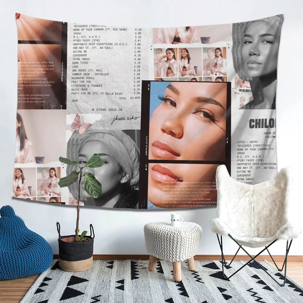 Jhene Collage Tapestry Anime Tapestry Wall Hanging Home Decor Tapestries Wall Carpets Bedroom Background Decoration
Jhene Collage Tapestry Anime Tapestry Wall Hanging Home Decor Tapestries Wall Carpets Bedroom Background Decoration