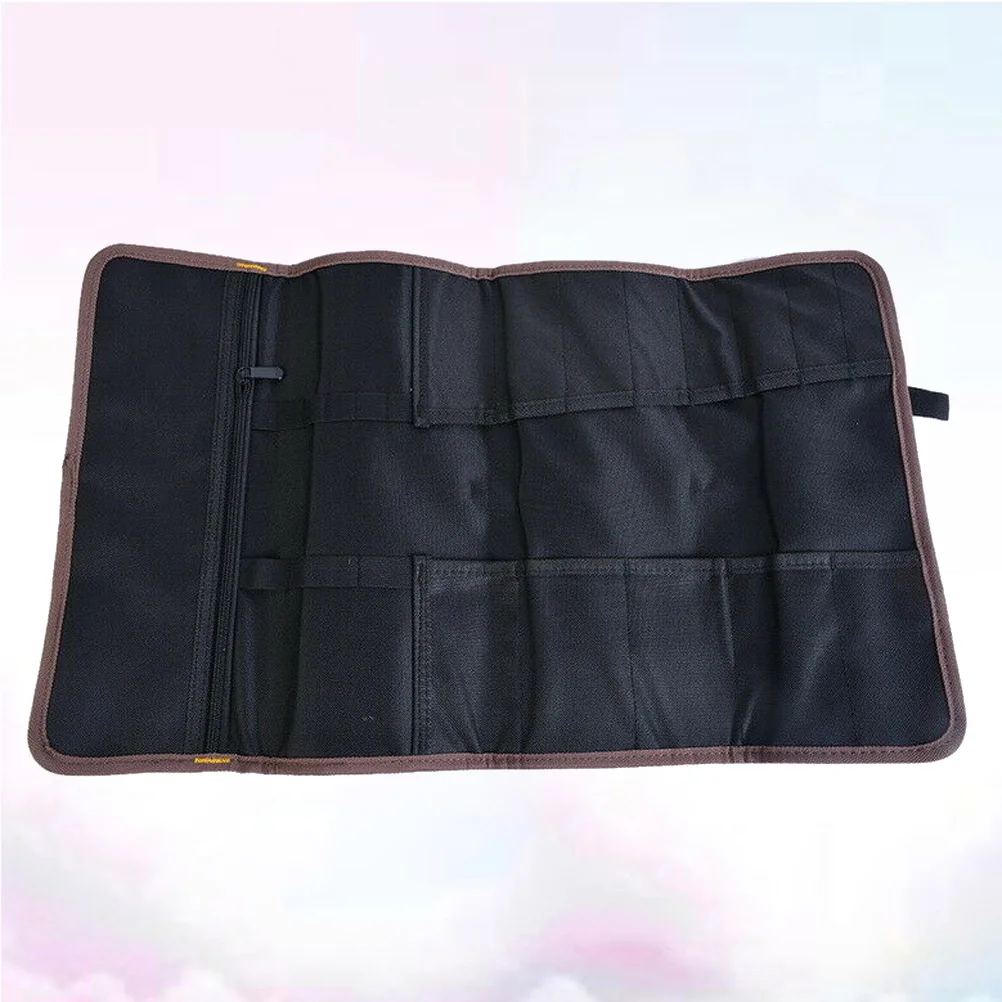 Roll Tool Pouch Wrench Organizer Utility Storage Electricians Professional Toolsbagscloth Repairrolling Spanner Pouches Hammer
Roll Tool Pouch Wrench Organizer Utility Storage Electricians Professional Toolsbagscloth Repairrolling Spanner Pouches Hammer