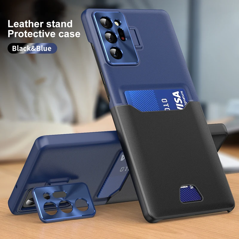 For Samsung Galaxy Note 20 Ultra Case Luxury Bracket Stand Card Slot Anti-drop Camera Lens Protection Cover For Note 20 Ultra
For Samsung Galaxy Note 20 Ultra Case Luxury Bracket Stand Card Slot Anti-drop Camera Lens Protection Cover For Note 20 Ultra