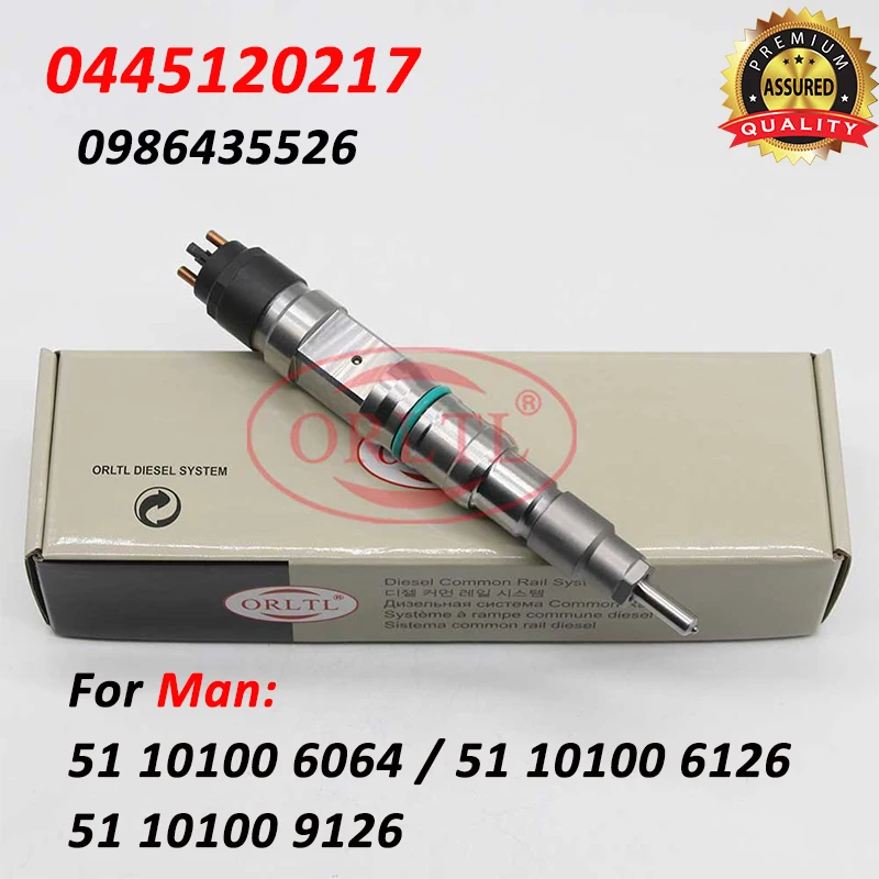 ORLTL New Injector 0445120217 Common Rail Injection Sprayer Nozzle 0 445 120 217 For Man 0986435526 51101006064 51101006126
ORLTL New Injector 0445120217 Common Rail Injection Sprayer Nozzle 0 445 120 217 For Man 0986435526 51101006064 51101006126