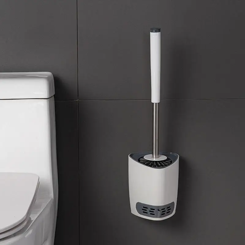 Toilet Brush Standing Toilet Cleaning Brush With Holder Handheld Long Handle Toilet Bowl Cleaner Brush Bathroom Accessories 
Toilet Brush Standing Toilet Cleaning Brush With Holder Handheld Long Handle Toilet Bowl Cleaner Brush Bathroom Accessories