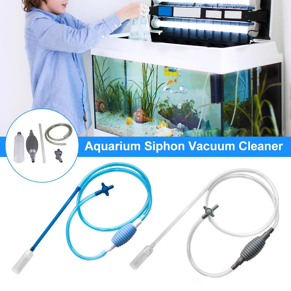 Aquarium Siphon Vacuum Cleaner 2.6M Fish Tank Manual Water Changer Gravel Sand Cleaner Water Filter Aquarium Accessories
Aquarium Siphon Vacuum Cleaner 2.6M Fish Tank Manual Water Changer Gravel Sand Cleaner Water Filter Aquarium Accessories