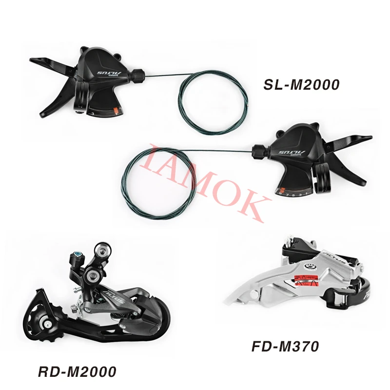 SHIMANO ALTUS Mountain Bike SL-M2000 Shifter Iamok RD-M2000 Rear Derailleur FD-M370 Front Derailleurs Bicycle Parts
SHIMANO ALTUS Mountain Bike SL-M2000 Shifter Iamok RD-M2000 Rear Derailleur FD-M370 Front Derailleurs Bicycle Parts