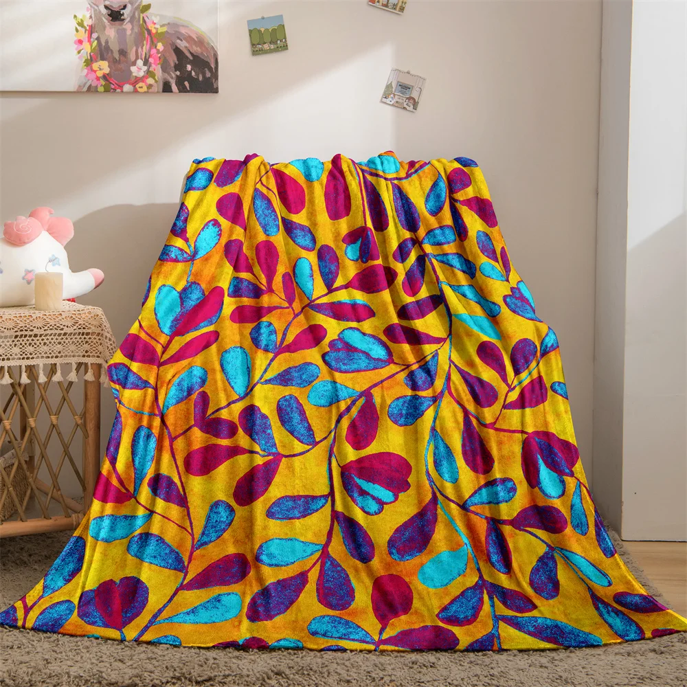 Leaf Print Throw Blanket Soft Flannel Warm Blankets for Adults Beds Sofa Couch Travel Camping Nap Queen King Size Quilts Cover
Leaf Print Throw Blanket Soft Flannel Warm Blankets for Adults Beds Sofa Couch Travel Camping Nap Queen King Size Quilts Cover