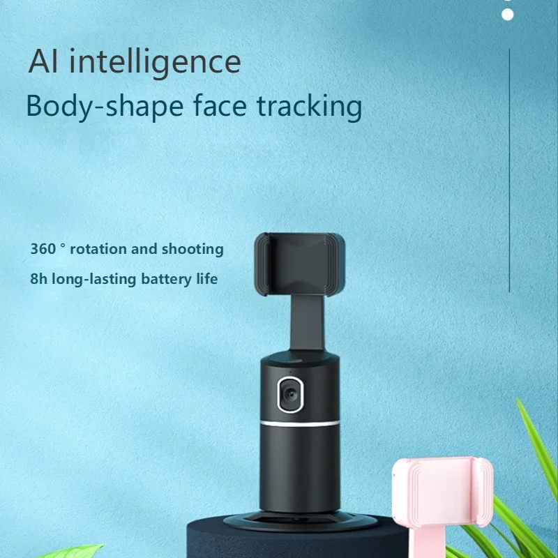 

Smart Gimbal 360 ° AI Face Recognition Tracking Stabilizer Follow Up Gimbal Phone Stand Vlog Live Gimbal Stabilizer Tripod