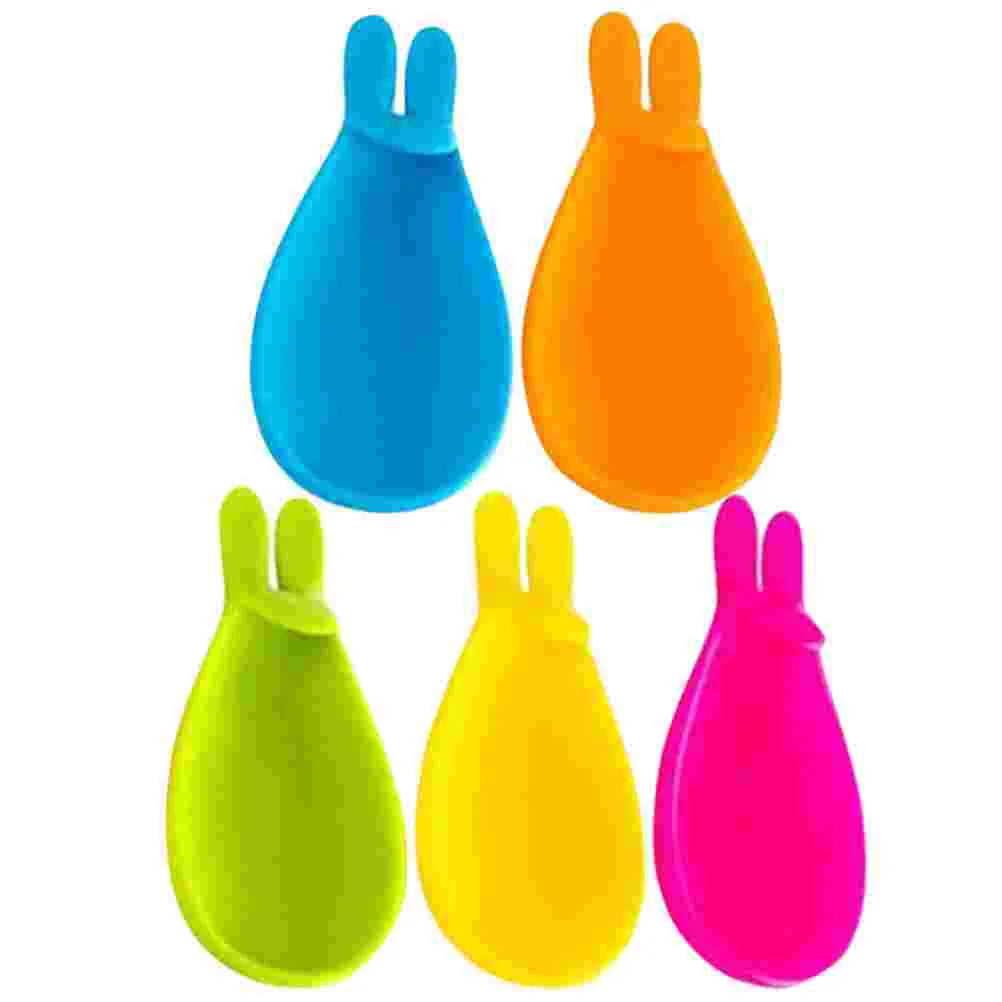 5 Pcs Tea Hanger Spoon Mat Holder Home Supply Flatware Tray Wear-resistant Leaves Utensil Lovely Bag Rabbit Shaped Maker
5 Pcs Tea Hanger Spoon Mat Holder Home Supply Flatware Tray Wear-resistant Leaves Utensil Lovely Bag Rabbit Shaped Maker