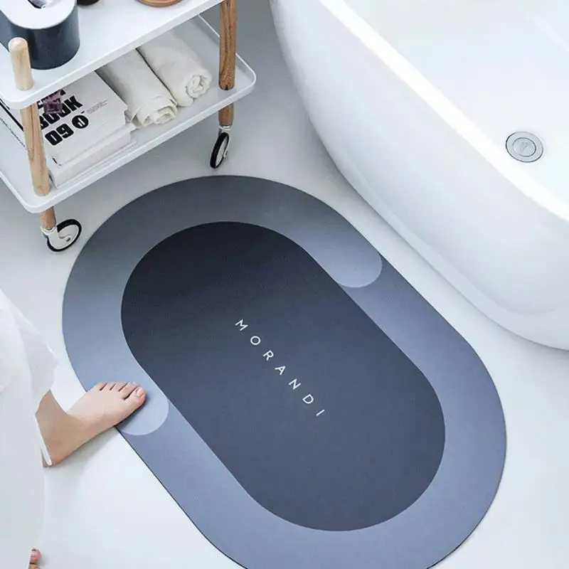 2022 New Diatom Mud Bathroom Mat Super Absorbent Rug Bath Quick Dry Floor Mats Easy To Clean Alfombras Para Baño Doormat Kitchen
2022 New Diatom Mud Bathroom Mat Super Absorbent Rug Bath Quick Dry Floor Mats Easy To Clean Alfombras Para Baño Doormat Kitchen