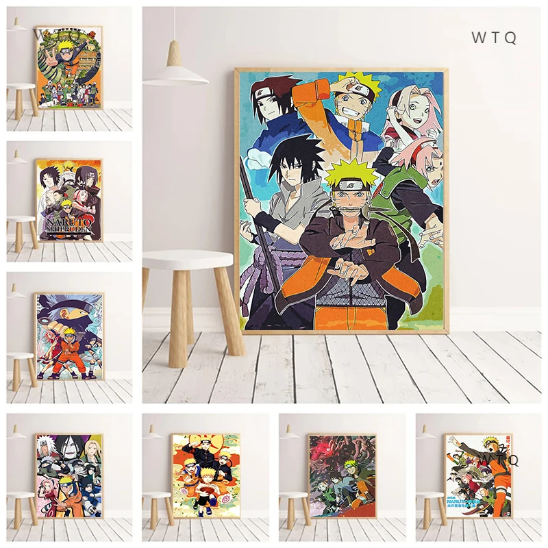 Wall Poster Classic Anime Canvas Painting Naruto Sasuke Uchiha Itachi Print Mural Picture Living Room Room Home Decor Cuadros
Wall Poster Classic Anime Canvas Painting Naruto Sasuke Uchiha Itachi Print Mural Picture Living Room Room Home Decor Cuadros