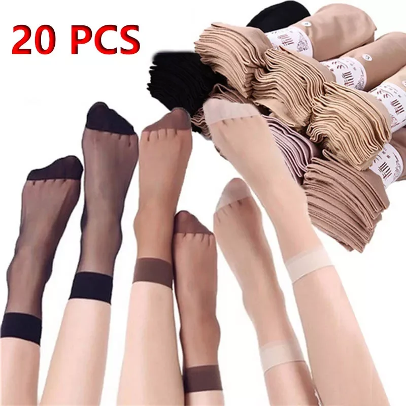 20pcs=10 Pairs Summer Female Short Skin Socks Women's Thin Crystal Transparent Girl Ankle Silk Smooth Non-slip Suitable Socks
20pcs=10 Pairs Summer Female Short Skin Socks Women's Thin Crystal Transparent Girl Ankle Silk Smooth Non-slip Suitable Socks