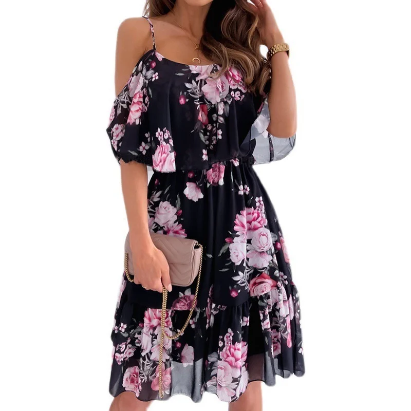 Sexy Women's Sling Strapless Dress 2022 New Summer Fashion White Chiffon Print Mini Slim Pencil Print Tank Dresses for Women
Sexy Women's Sling Strapless Dress 2022 New Summer Fashion White Chiffon Print Mini Slim Pencil Print Tank Dresses for Women