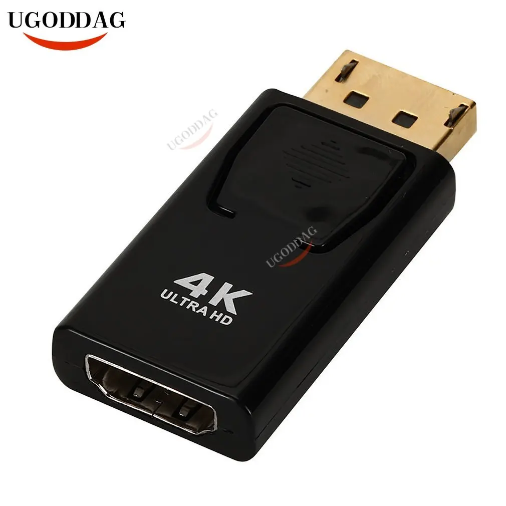 4K Dp к Hdmi-совместимый адаптер революционный Displayport с женским ПК ТВ проектором |