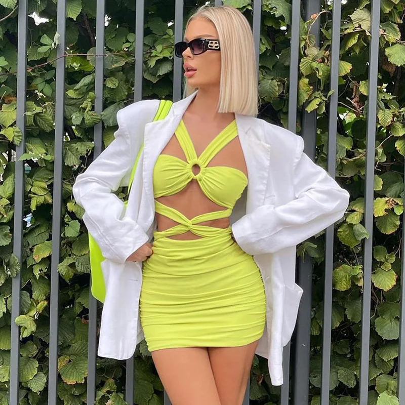 Summer For 2022 Strap Women's Clothes Print Halter Cutout Elegant Casual Basics Evening Party Sexy Prom Corset Mini Dress
Summer For 2022 Strap Women's Clothes Print Halter Cutout Elegant Casual Basics Evening Party Sexy Prom Corset Mini Dress