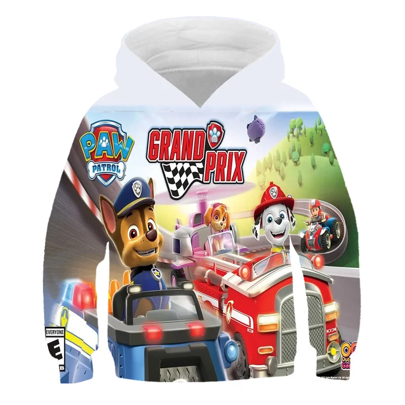 New Fashion Cute Paw Patrol Anime Hoodies Anime Boys Girls Pullovers Boys O Neck Cotton 3D Printing Long Sleeves Sweatshirt
New Fashion Cute Paw Patrol Anime Hoodies Anime Boys Girls Pullovers Boys O Neck Cotton 3D Printing Long Sleeves Sweatshirt