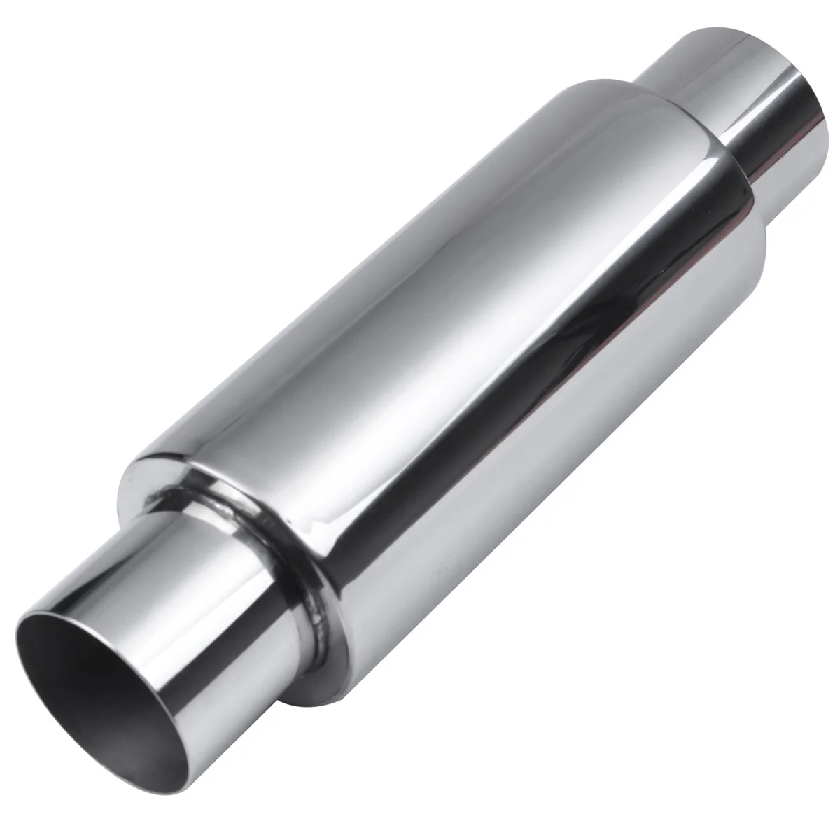 2.5 Inch Inlet Universal Resonator/Performance Muffler Stainless Steel 32cm/12.59 inch
2.5 Inch Inlet Universal Resonator/Performance Muffler Stainless Steel 32cm/12.59 inch