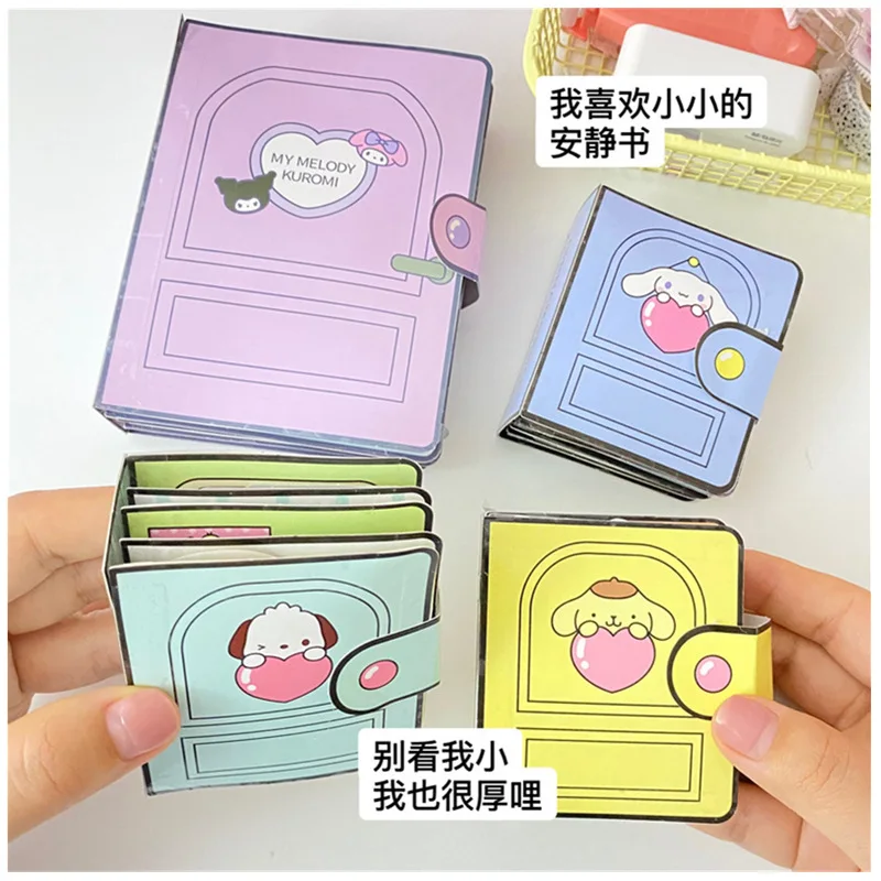 New Sanrio Kid Quiet Book Kulomi Melody No Shearing Required Diy Girls Handmade Toys Kawaii Material Pack Kids Educational Gifts
New Sanrio Kid Quiet Book Kulomi Melody No Shearing Required Diy Girls Handmade Toys Kawaii Material Pack Kids Educational Gifts