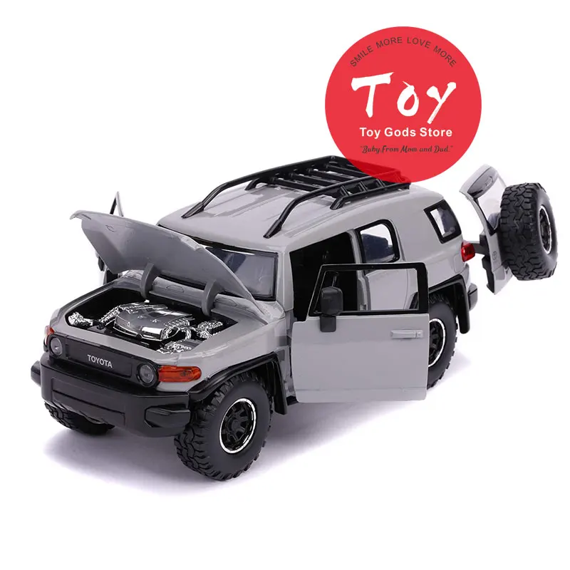 6pcs/lot Wholesale JADA 1/24 Scale Car Model Toys Toyota FJ Cruiser SUV Diecast Metal Car Model Toy
6pcs/lot Wholesale JADA 1/24 Scale Car Model Toys Toyota FJ Cruiser SUV Diecast Metal Car Model Toy
