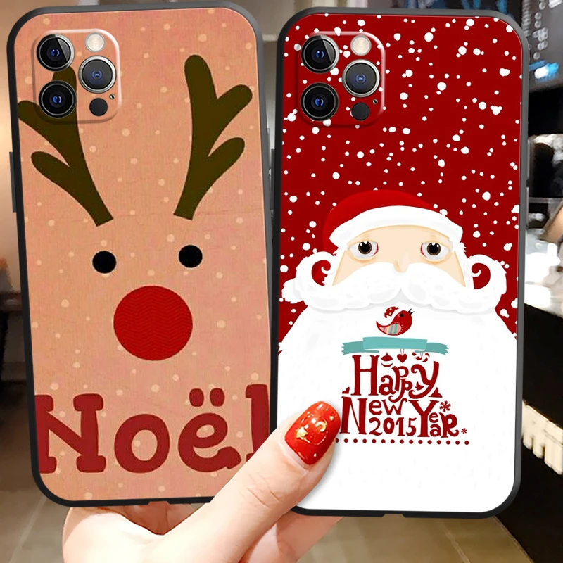 Christmas Cute Deer Phone Cases For iPhone 11 12 Pro MAX 6S 7 8 Plus XS MAX 12 13 Mini X XR SE 2020 Soft TPU Funda Coque
Christmas Cute Deer Phone Cases For iPhone 11 12 Pro MAX 6S 7 8 Plus XS MAX 12 13 Mini X XR SE 2020 Soft TPU Funda Coque