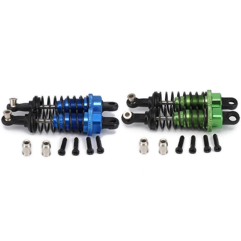 4 шт. 65 мм амортизатор для автомобиля Rc 1/18 Wltoys A959 A969 A979 K929 Hpi Hsp,2 шт. темно-синий и 2 шт. зеленый 
4 шт. 65 мм амортизатор для автомобиля Rc 1/18 Wltoys A959 A969 A979 K929 Hpi Hsp,2 шт. темно-синий и 2 шт. зеленый