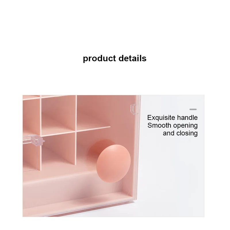 18 Capacity Lipstick Storage Box Handle Design Transparent Cosmetic Storage Box Shelf
18 Capacity Lipstick Storage Box Handle Design Transparent Cosmetic Storage Box Shelf