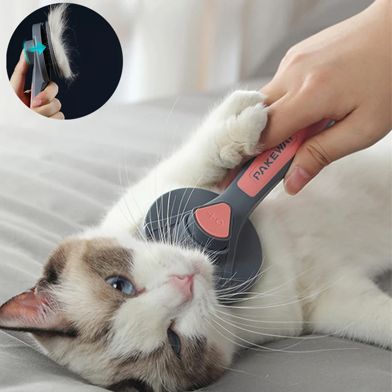 Pet Cat Dog Grooming Brush Self Cleaning Slicker Hair Removal Suit for Cats Dogs With Short, Medium Long and Care Massage Combs
Pet Cat Dog Grooming Brush Self Cleaning Slicker Hair Removal Suit for Cats Dogs With Short, Medium Long and Care Massage Combs