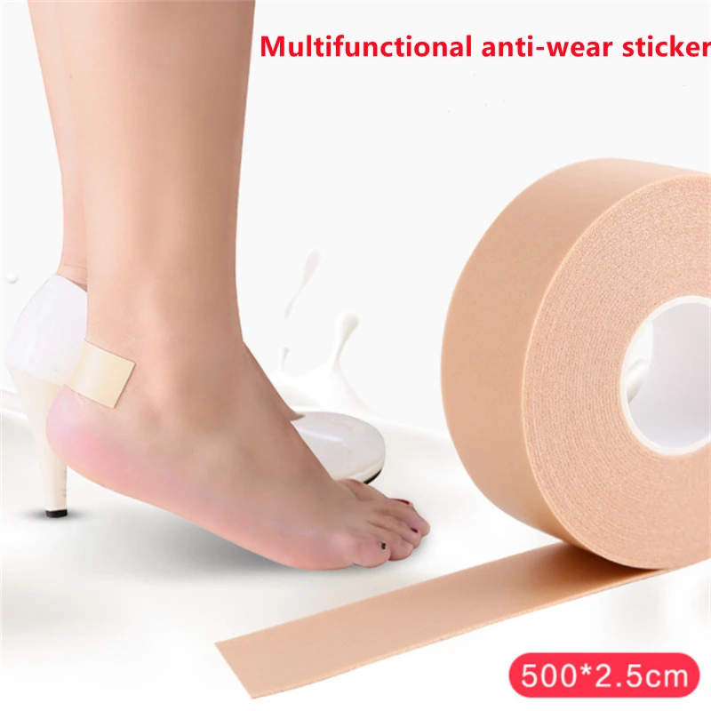 

Silicone Gel Heel Cushion Protector Foot Feet Care Shoe Pads Insert Insole Sticker Useful Women Heel Protector Cushion Tapes