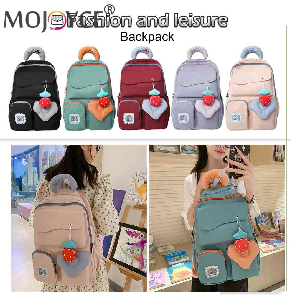 Casual School Backpacks Hit Color Backpacks for Students Big Capacity Travel Rucksack Portable for College for Boy Girls
Casual School Backpacks Hit Color Backpacks for Students Big Capacity Travel Rucksack Portable for College for Boy Girls