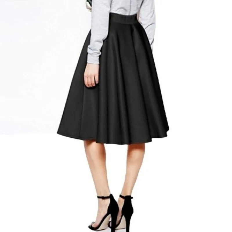 Skirt High Waisted Skirts Womens Solid Knee Length Bottoms Pleated Skirt Saia Midi Pink Black Red 2022
Skirt High Waisted Skirts Womens Solid Knee Length Bottoms Pleated Skirt Saia Midi Pink Black Red 2022