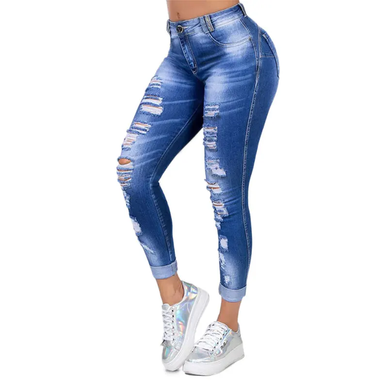Ripped Skinny Jeans Women Stretch Trousers Sexy Cargo Fashion jeans Woman Boyfriend Denim Jean Pencil
Ripped Skinny Jeans Women Stretch Trousers Sexy Cargo Fashion jeans Woman Boyfriend Denim Jean Pencil