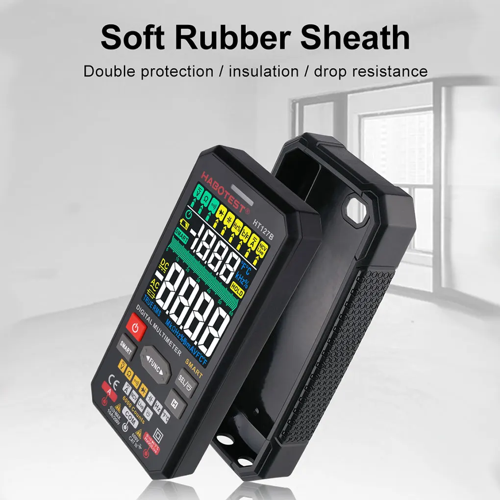 Digital Multimeter Intelligent Amperometric Tool Professional Range Tester
Digital Multimeter Intelligent Amperometric Tool Professional Range Tester