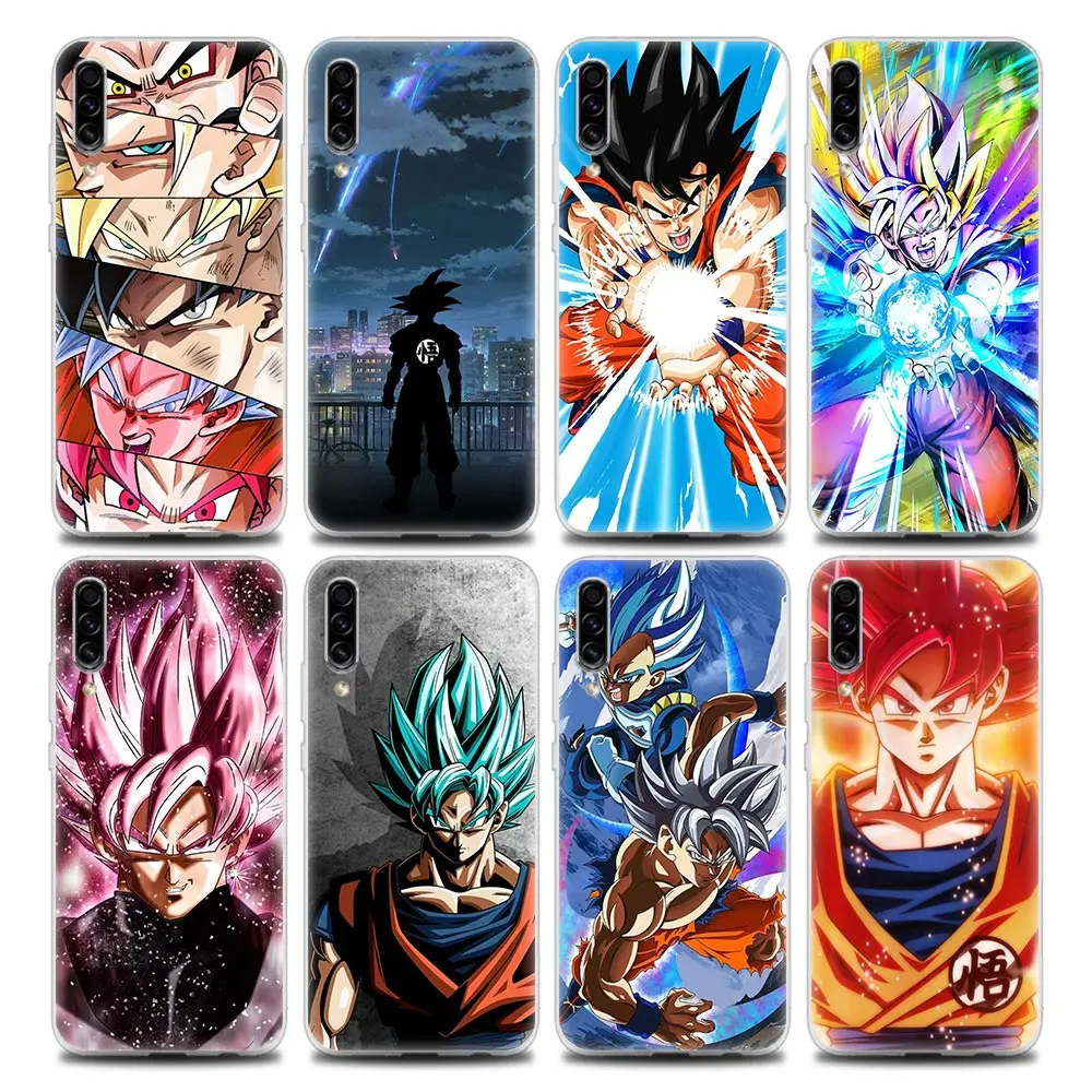 

Dragon Ball Son Goku Anime Clear Phone Case for Samsung A70 A70s A40 A50 A30 A20e A20s A10 A10S Note 8 9 10 20 Soft Silicone