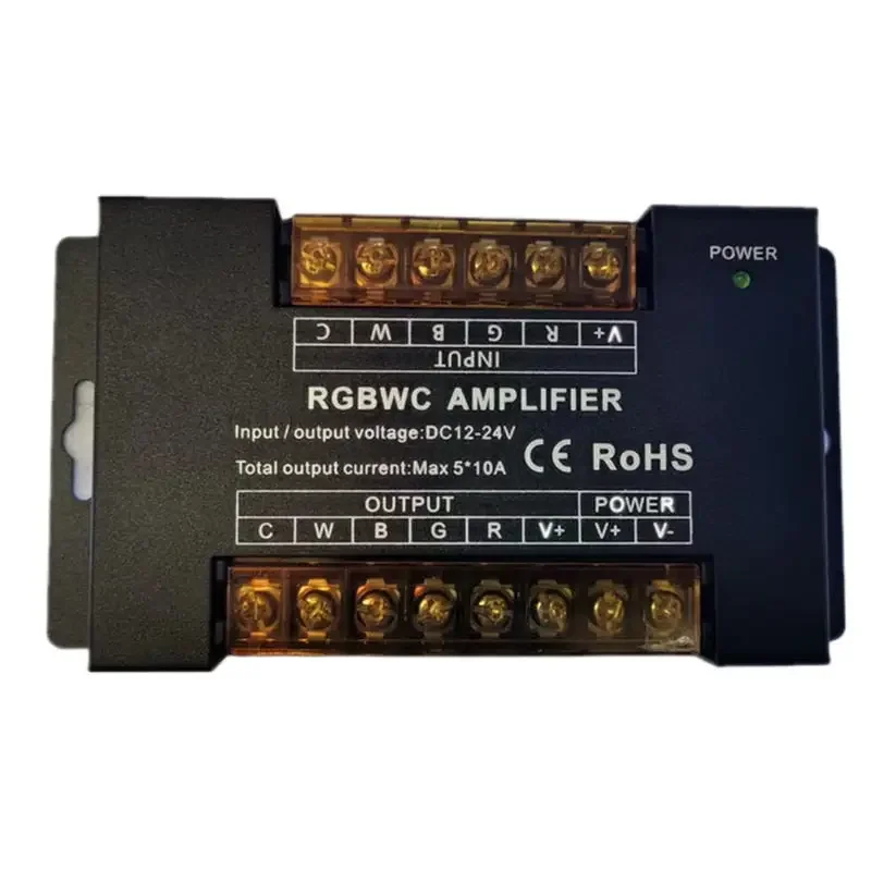 Maxtronics RGB Контроллер усилителя DC5/12/24V
Maxtronics RGB Контроллер усилителя DC5/12/24V