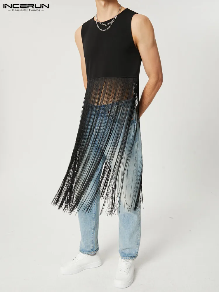 INCERUN Tops 2022 American Style New Men's Fashion Casual Short Tassel Waistcoat Stylish Male Comfortable Sleeveless Vests S-5XL
INCERUN Tops 2022 American Style New Men's Fashion Casual Short Tassel Waistcoat Stylish Male Comfortable Sleeveless Vests S-5XL
