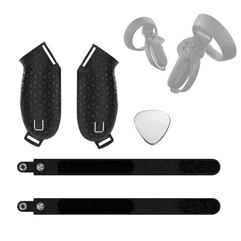 VR Grip Cover Set For HP ReverbG2 Accessories Touch Controller Grip AntiThrow Handle Sleeve Battery Cover Adjustable Hand Strap
VR Grip Cover Set For HP ReverbG2 Accessories Touch Controller Grip AntiThrow Handle Sleeve Battery Cover Adjustable Hand Strap