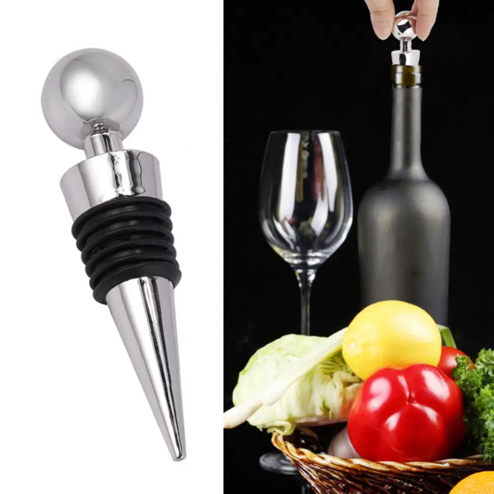 Metal Bottle Stopper Wine Storage Twist Cap Plug Reusable Vacuum Sealed Bottle Cap Red Wine Champagne Stopper Gifts Bar Tools
Metal Bottle Stopper Wine Storage Twist Cap Plug Reusable Vacuum Sealed Bottle Cap Red Wine Champagne Stopper Gifts Bar Tools