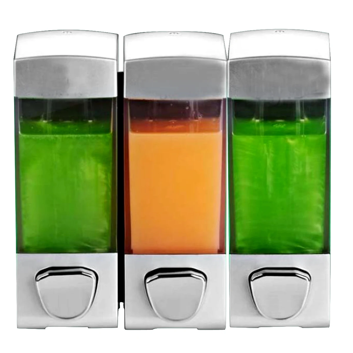 Wall Mounted 3-Chamber Liquid Lotion Shampoo Soap Dispenser Set Bathroom Accessories Soap Lotion Dispenser Soap Lotion
Wall Mounted 3-Chamber Liquid Lotion Shampoo Soap Dispenser Set Bathroom Accessories Soap Lotion Dispenser Soap Lotion