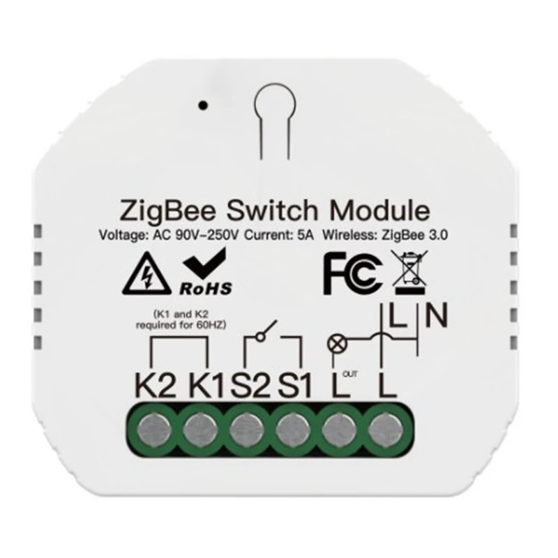 HFES Tuya Zigbee Smart Light Switch Module No Neutral Wire Single Fire Smart Life App Control Works With Alexa Google Home 
HFES Tuya Zigbee Smart Light Switch Module No Neutral Wire Single Fire Smart Life App Control Works With Alexa Google Home
