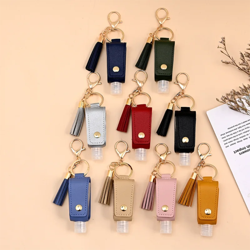 30ML Portable Hand Sanitizer Holder Keychain Carry Empty Reusable Alcohol Disinfectant Hand Sanitzer Storage Case with Keychain
30ML Portable Hand Sanitizer Holder Keychain Carry Empty Reusable Alcohol Disinfectant Hand Sanitzer Storage Case with Keychain