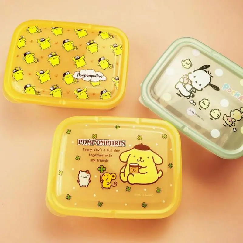 Kawaii Hello Kitty Bento Sushi Lunch Box Anime Cinnamoroll My Melody Pochacco Fresh-Keeping Food Sealed Storage Container Toy
Kawaii Hello Kitty Bento Sushi Lunch Box Anime Cinnamoroll My Melody Pochacco Fresh-Keeping Food Sealed Storage Container Toy