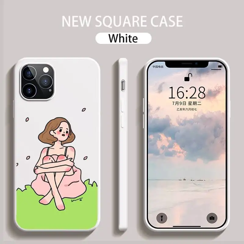 Aesthetic Cartoon Girl Phone Case White Candy Color for iPhone 6 7 8 11 12 s mini pro X XS XR MAX Plus
Aesthetic Cartoon Girl Phone Case White Candy Color for iPhone 6 7 8 11 12 s mini pro X XS XR MAX Plus