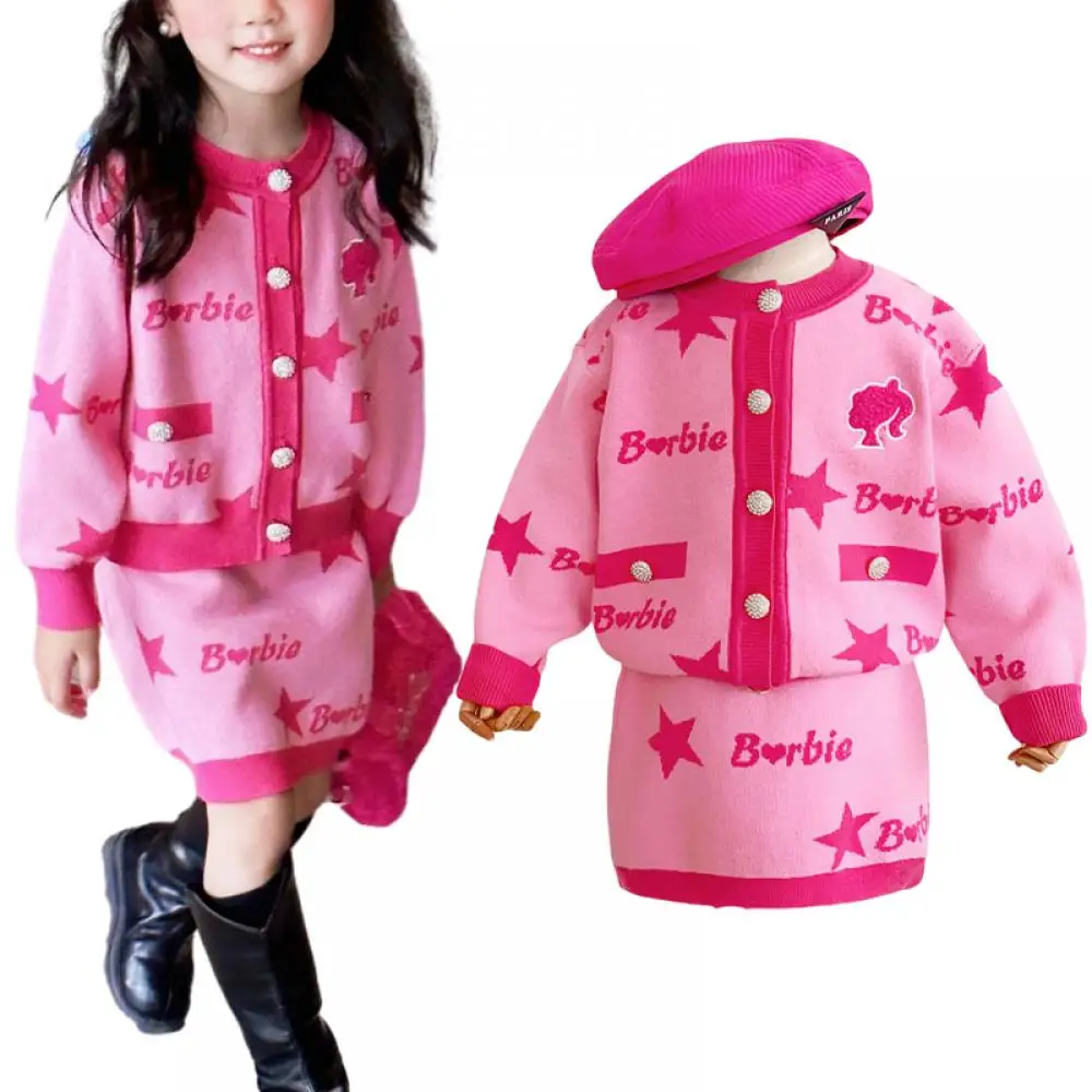 2 шт., Детский кардиган с юбкой и свитером
2 шт., Детский кардиган с юбкой и свитером