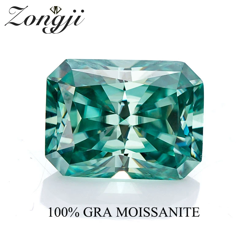 

Свободный бриллиант с драгоценными камнями голубого и зеленого цвета 0,4-6,0 карат, Отличный камень с лучистой огранкой, нечеткий тестер