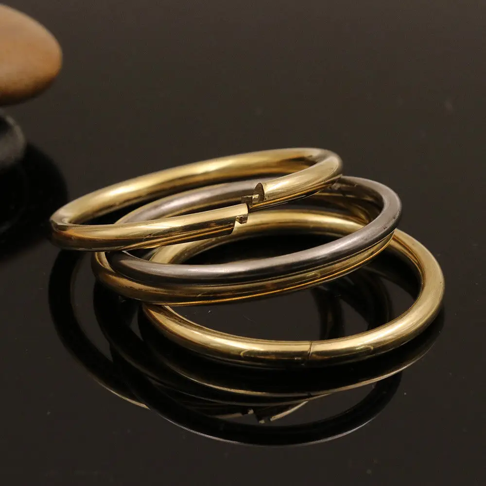2 pcs Brass/Stainless Steel Lock O Ring Key Ring Loop Quick Release Keychain Loop Split Rings Leather Accessories
2 pcs Brass/Stainless Steel Lock O Ring Key Ring Loop Quick Release Keychain Loop Split Rings Leather Accessories