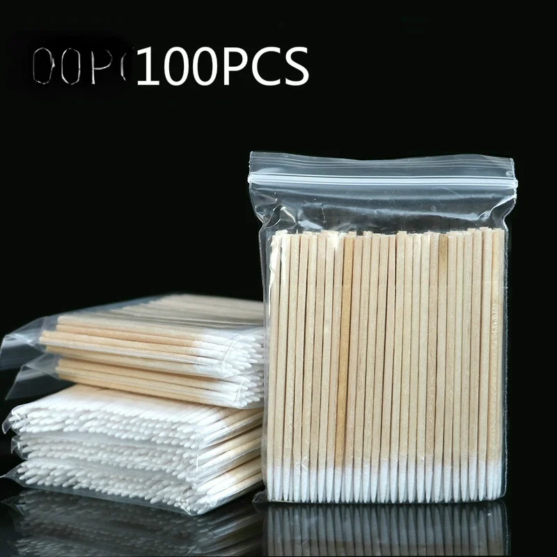 Disposable Cotton Swab Wood Cotton Buds Swabs Ear Clean Stick Eyelash Extension Removing Tool Accessoires Medical Accessories
Disposable Cotton Swab Wood Cotton Buds Swabs Ear Clean Stick Eyelash Extension Removing Tool Accessoires Medical Accessories