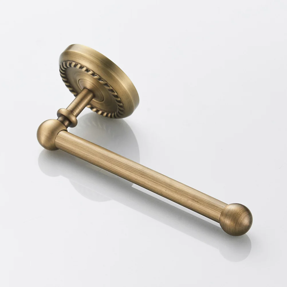 1PCS Paper Towel Rack Chassis Copper Simple Brushed Bronze Round Bathroom Roll Paper Towel Rack
1PCS Paper Towel Rack Chassis Copper Simple Brushed Bronze Round Bathroom Roll Paper Towel Rack