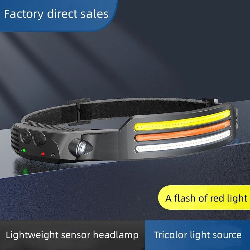 2023 New Smart Sensor Headset Explosive Type-C USB Charging Outdoor Camping Fishing Work Work Light Cycling Running Patrol
2023 New Smart Sensor Headset Explosive Type-C USB Charging Outdoor Camping Fishing Work Work Light Cycling Running Patrol