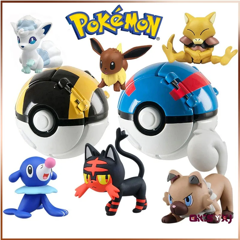 Pokemon Figures Ball Variant Toys Model Pikachu Jenny Turtle Pocket Monsters Action Figure Toy Gift Kids Pokeball Anime Figure
Pokemon Figures Ball Variant Toys Model Pikachu Jenny Turtle Pocket Monsters Action Figure Toy Gift Kids Pokeball Anime Figure