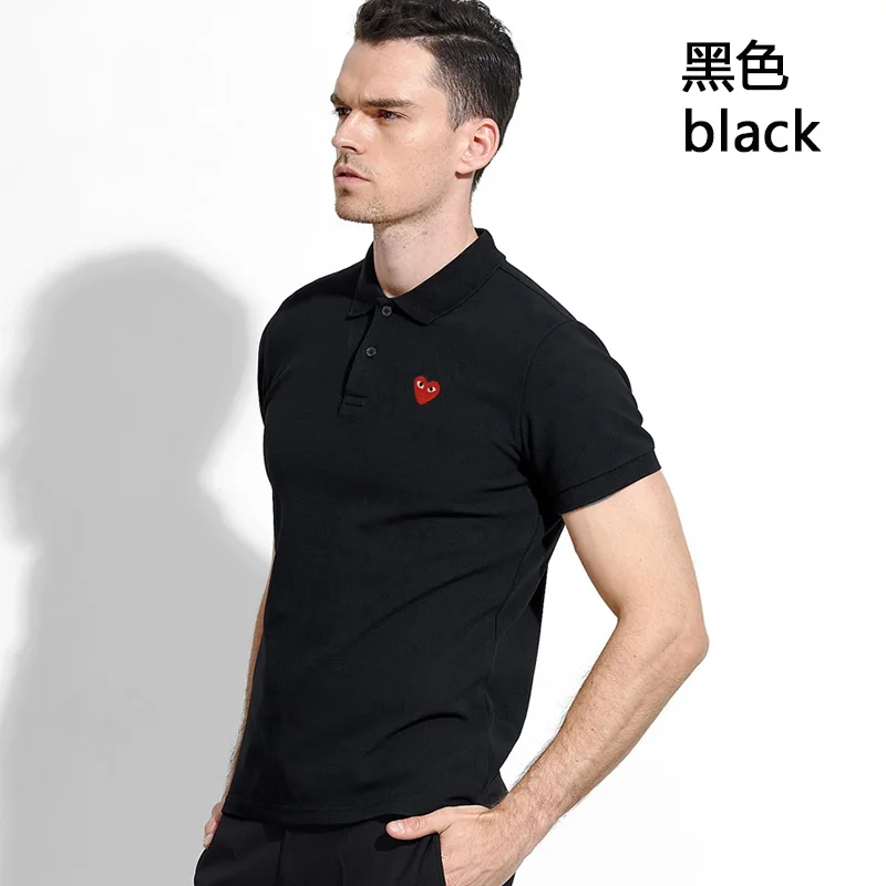 PLAY Heart-shaped woman New Original Brand POLO Men Tops Summer Short Sleeve Fashion T-shirt 100% Cotton Mans Tshirt
PLAY Heart-shaped woman New Original Brand POLO Men Tops Summer Short Sleeve Fashion T-shirt 100% Cotton Mans Tshirt