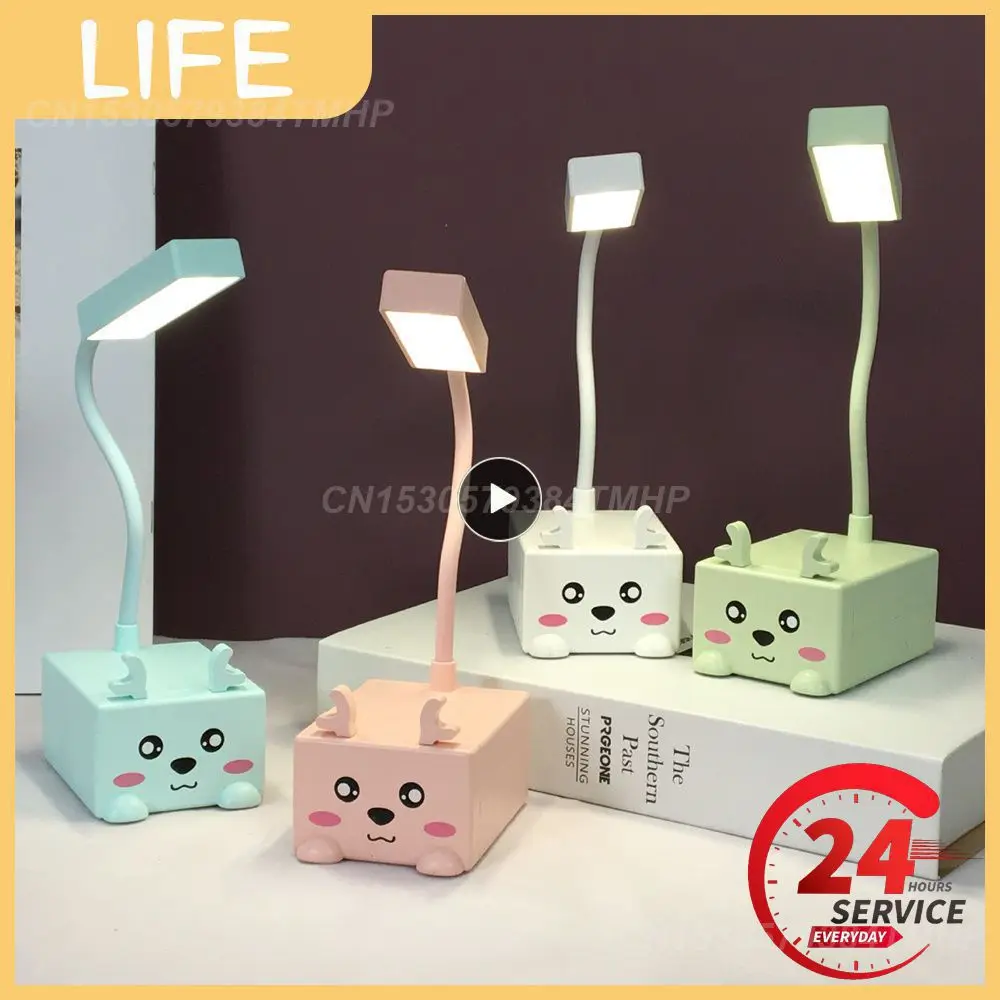 Cartoon Desk Lamp Portable Cute Reading Light Random Color Reading Light Student Desk Lamp Dormitory Bedroom Lighting
Cartoon Desk Lamp Portable Cute Reading Light Random Color Reading Light Student Desk Lamp Dormitory Bedroom Lighting